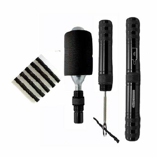 KIT REPARACION TUBELESS CON VÁLVULA PARA CO2